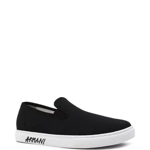 Armani Exchange Slip on - Slip on męskie - miniaturka - grafika 1