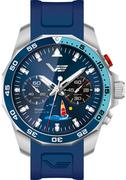 Zegarki męskie - Zegarek Vostok Europe 6S21-225A468 Rocket N-1 Chrono Seria Mazury Jezioro Mamry - miniaturka - grafika 1