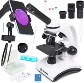 Mikroskopy i lupy - Mikroskop Optyczny Biologiczny Techrebal BioVision 2000x do Edukacji Nauki - miniaturka - grafika 1