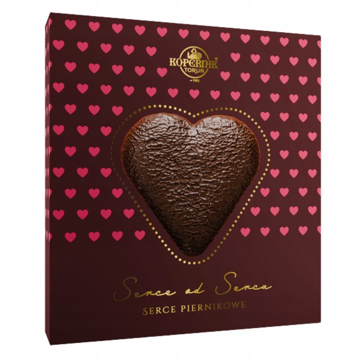 Pierniki w kształcie serca z nadzieniem malinowym Weiss 150g