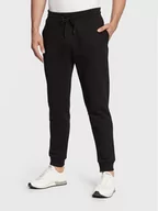 Spodnie sportowe męskie - Guess Spodnie dresowe Aldwin Z2YB22 K9V31 Czarny Regular Fit - miniaturka - grafika 1