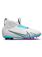 Buty dla chłopców - Nike Jr Zoom Superfly 9 Academy Ag sneakersy chłopięce, Biały, bałtycki niebieski, różowy, eksplozja, 35.5 eu - miniaturka - grafika 1