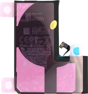 Zamienna bateria do iPhone'a 14 Pro, dodatkowa bateria 3200 mAh + pasek samoprzylepny - czarna - Baterie do telefonów - miniaturka - grafika 1