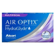 Soczewki kontaktowe - Alcon Air Optix Plus HydraGlyde Multifocal 3 szt. - miniaturka - grafika 1