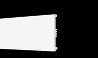 Listwy przypodłogowe - Listwa Przypodłogowa Pcv Wodoodporna 2200X80X15 Stiq Xl S0810 Biała Arbiton - miniaturka - grafika 1