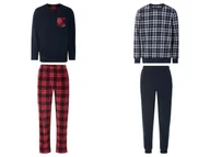 Piżamy męskie - LIVERGY® Piżama męska z polaru - miniaturka - grafika 1