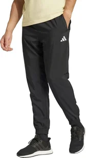 Spodnie męskie adidas Essentials Small Logo Stanford czarne JD1833 M - Spodnie sportowe męskie - miniaturka - grafika 1