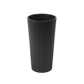 Donice - Donica wysoka Lilia śr.29.5 cm czarna Lamela - miniaturka - grafika 1