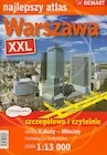 Warszawa atlas miasta XXL 1:13 000 - Książki podróżnicze - miniaturka - grafika 1