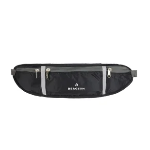 Saszetka do paska BERGSON WAIST BAG Dark Grey One Size - Nerki - miniaturka - grafika 1