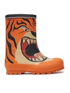 Buty dla chłopców - Viking Kalosze Jolly Print 1-60020-3150 Pomarańczowy - miniaturka - grafika 1