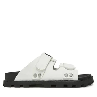 Klapki Hunter HFRU0004251 Biały - Klapki i japonki damskie - miniaturka - grafika 1