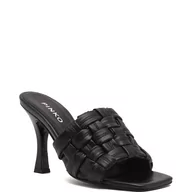 Klapki i japonki damskie - Pinko Klapki CORINNA | z dodatkiem skóry - miniaturka - grafika 1