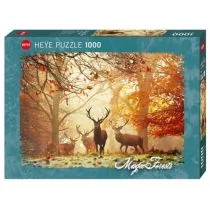 Heye Puzzle 1000 elementów Magiczny las Jelenie - Puzzle - miniaturka - grafika 1