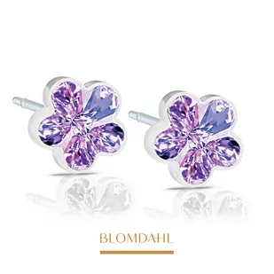 Blomdahl - Kolczyk Flower Violet 6 mm SFJ 2szt - Piercing - miniaturka - grafika 1
