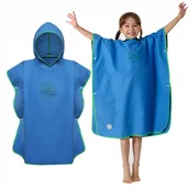 Okrycia kąpielowe dla dzieci - RĘCZNIK SZYBKOSCHNĄCY PLAŻA PONCZO KAPTUR DZIECKO - miniaturka - grafika 1