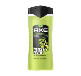 Unilever UNILEV AXE ZEL 400ml ANTI-HANGOVER - Żele pod prysznic dla mężczyzn - miniaturka - grafika 1