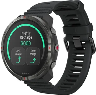 Polar Grit X2 44mm GPS S-L Czarny - Smartwatch - miniaturka - grafika 1