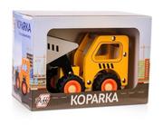 Zabawki zręcznościowe - Drewniane Auto Z Oponami - Koparka - miniaturka - grafika 1