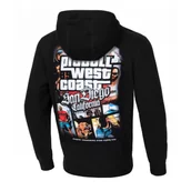 Odzież taktyczna i umundurowanie - Bluza z kapturem Pit Bull Seria Regular Most Wanted '24 - Czarna XL - miniaturka - grafika 1