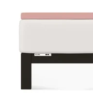 Prześcieradła - Prześcieradło Topper Schlafgut 90 x 190cm -100 x 220cm Purple Mid 154 - miniaturka - grafika 1