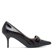 Czółenka - Szpilki LOVE MOSCHINO JA10097G1MIH0000 Czarny - miniaturka - grafika 1