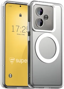 Etui Supero do Realme 14T 5G/14 5G, przezroczysto-białe - Etui i futerały do telefonów - miniaturka - grafika 1