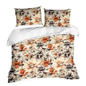 Pościel - Pościel 220 x 200 3cz Satyna Bawełniana Nika 51 - miniaturka - grafika 1