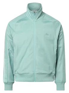Lacoste - Męska bluza rozpinana, zielony|niebieski - Bluzy męskie - miniaturka - grafika 1