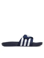 Klapki i japonki damskie - adidas Klapki adissage F35579 Granatowy - miniaturka - grafika 1