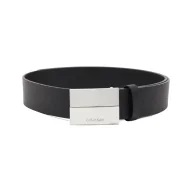 Paski - Calvin Klein Skórzany pasek ADJ 2 FINISH PLAQUE PB 35MM - miniaturka - grafika 1