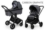 Wózki dziecięce - Muuvo QUICK 2W1 Carbon Graphite - miniaturka - grafika 1