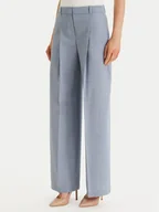 Spodnie damskie - BOSS Spodnie materiałowe Tiana 4 50554965 Granatowy Regular Fit - miniaturka - grafika 1