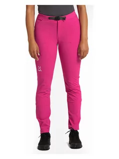 Spodnie sportowe damskie - Haglöfs Spodnie funkcyjne "Lizard" w kolorze różowym - grafika 1