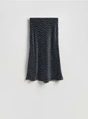 Spódnice - Reserved - Spódnica z wiskozy - czarny - miniaturka - grafika 1