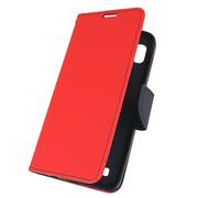 Etui i futerały do telefonów - pokrowiec etui z klapką na magnes Fancy Case czerwono-granatowe do SAMSUNG Galaxy A10 - miniaturka - grafika 1