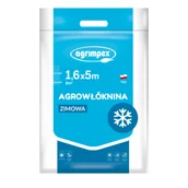 Agrowłókniny - Agrimpex Agrowłóknina hobby zimowa biała 50g 1,6 x 5 m - miniaturka - grafika 1