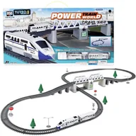 Zabawki konstrukcyjne - Kolejka elektryczna Nowoczesny pociąg 366cm RC0469 - miniaturka - grafika 1