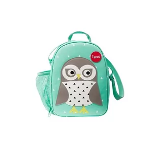 Lunch Bag Dla Dzieci Sowa 3+ 3 Sprouts - Lunch boxy - miniaturka - grafika 1