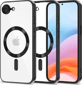 Etui i futerały do telefonów - Tech-Protect Magflex Magsafe iPhone 16E shiny black - miniaturka - grafika 1
