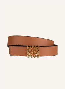 Loewe Pasek Skórzany Dwustronny beige - Paski - miniaturka - grafika 1