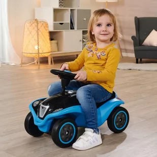 Jeździk Next Blue Bobby Car z Klaksonem i Światłami Lumarko! - Jeździki dla dzieci - miniaturka - grafika 3