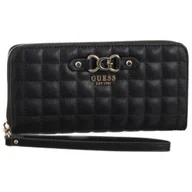 Portfele - Portfel Nadira Slg Large Zip Around SWQG84 24146 Black (GU790-a) Guess - miniaturka - grafika 1