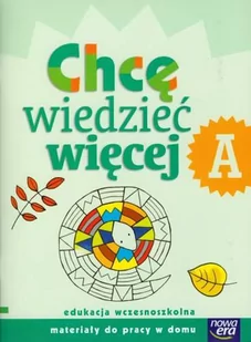 Nowa Era Język polski. Chcę wiedzieć więcej A. Materiały do pracy w domu. Klasa 1-3. Materiały pomocnicze - szkoła podstawowa - Agnieszka Jankowska, Danuta Koc - Podręczniki dla szkół podstawowych - miniaturka - grafika 1