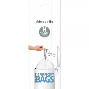 Brabantia Worki na śmieci (H) 50L 246784 - Kosze na śmieci - miniaturka - grafika 2