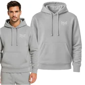 Bluzy męskie - EVERLAST Bluza Męska Dresowa Bawełna Dres Sportowy Logo Rozmiar XXL - miniaturka - grafika 1