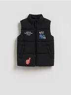 Kurtki i płaszcze dla chłopców - Reserved - Kamizelka z kieszeniami - czarny - miniaturka - grafika 1