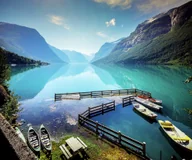 Puzzle - PUZZLE Krajobraz Góry Jezioro Las A3 252 el z Nadrukiem + IMIĘ Pudełko - miniaturka - grafika 1