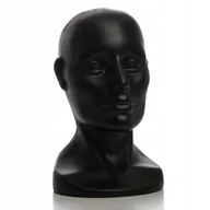 Manekiny wystawowe - Ekspozytor Na Czapki Głowa Manekiny Czarny E1 - miniaturka - grafika 1