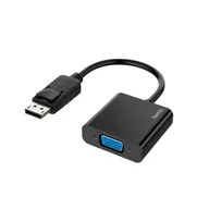Adaptery i przejściówki - Hama Adapter DisplayPort VGA 0.15m - miniaturka - grafika 1